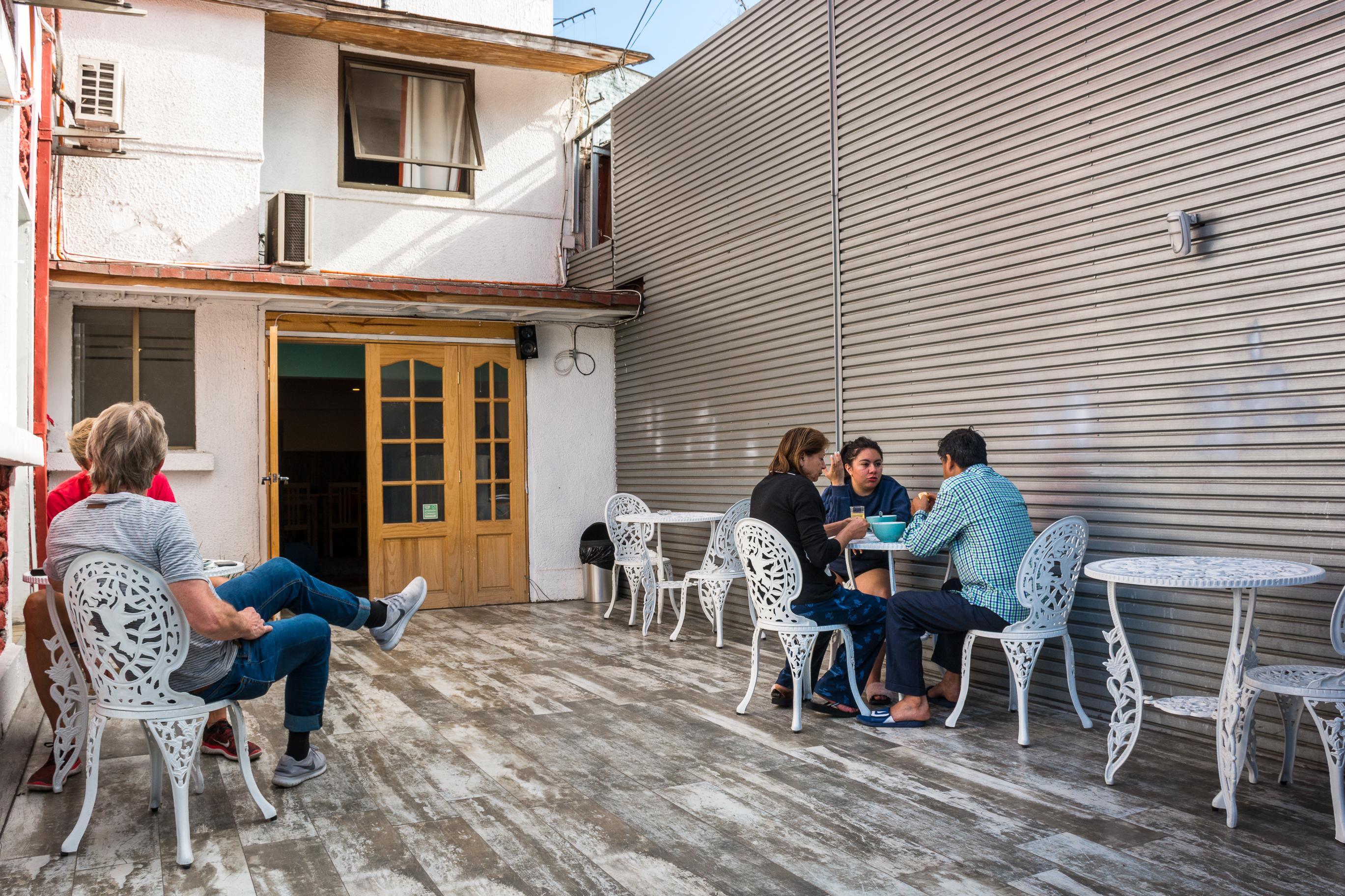Hostal Casa Aborigen Сантьяго Экстерьер фото