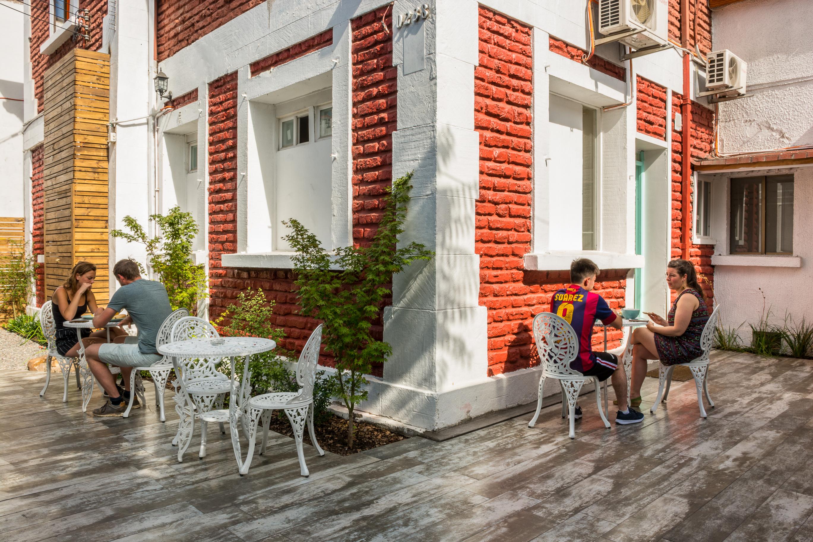 Hostal Casa Aborigen Сантьяго Экстерьер фото