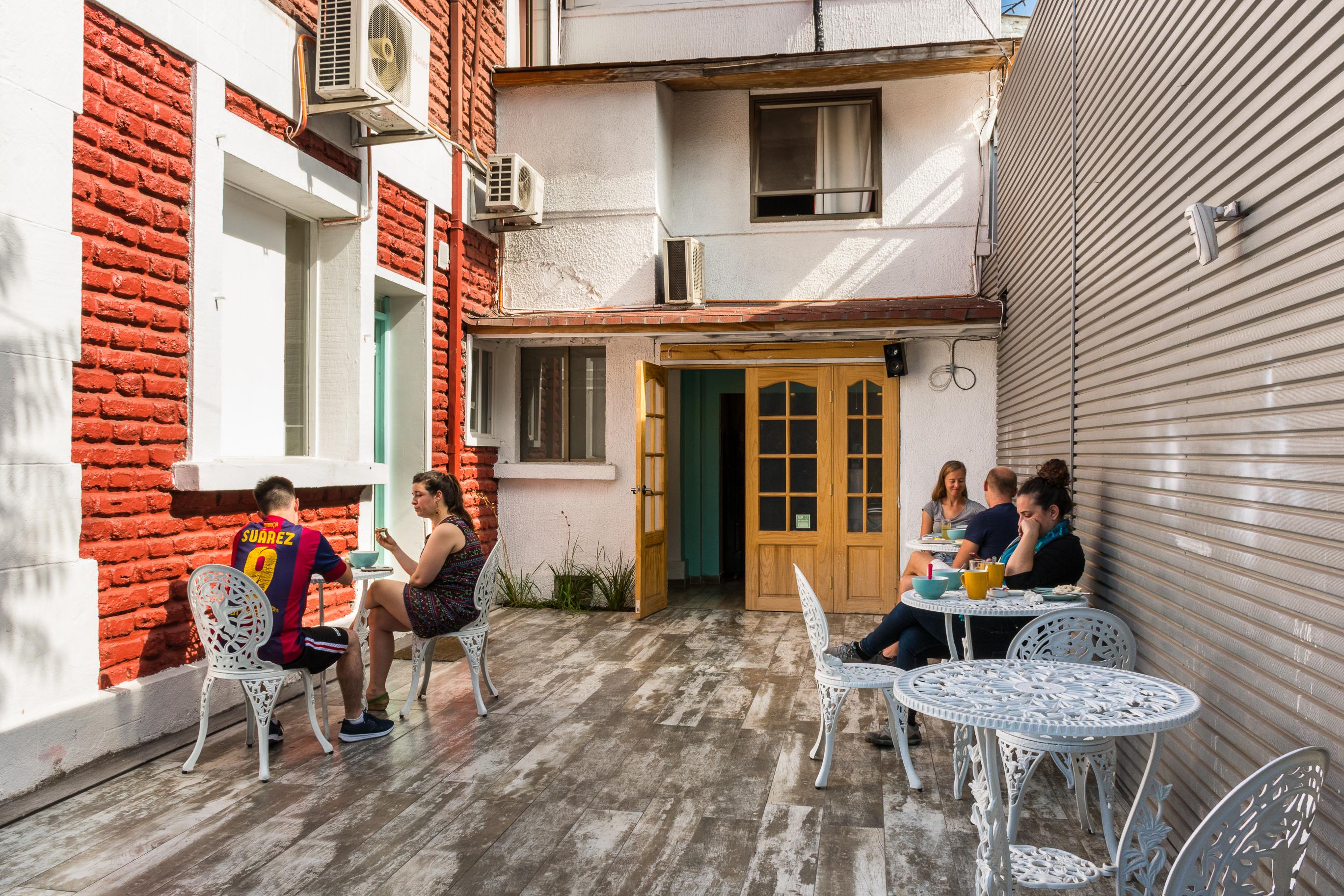 Hostal Casa Aborigen Сантьяго Экстерьер фото