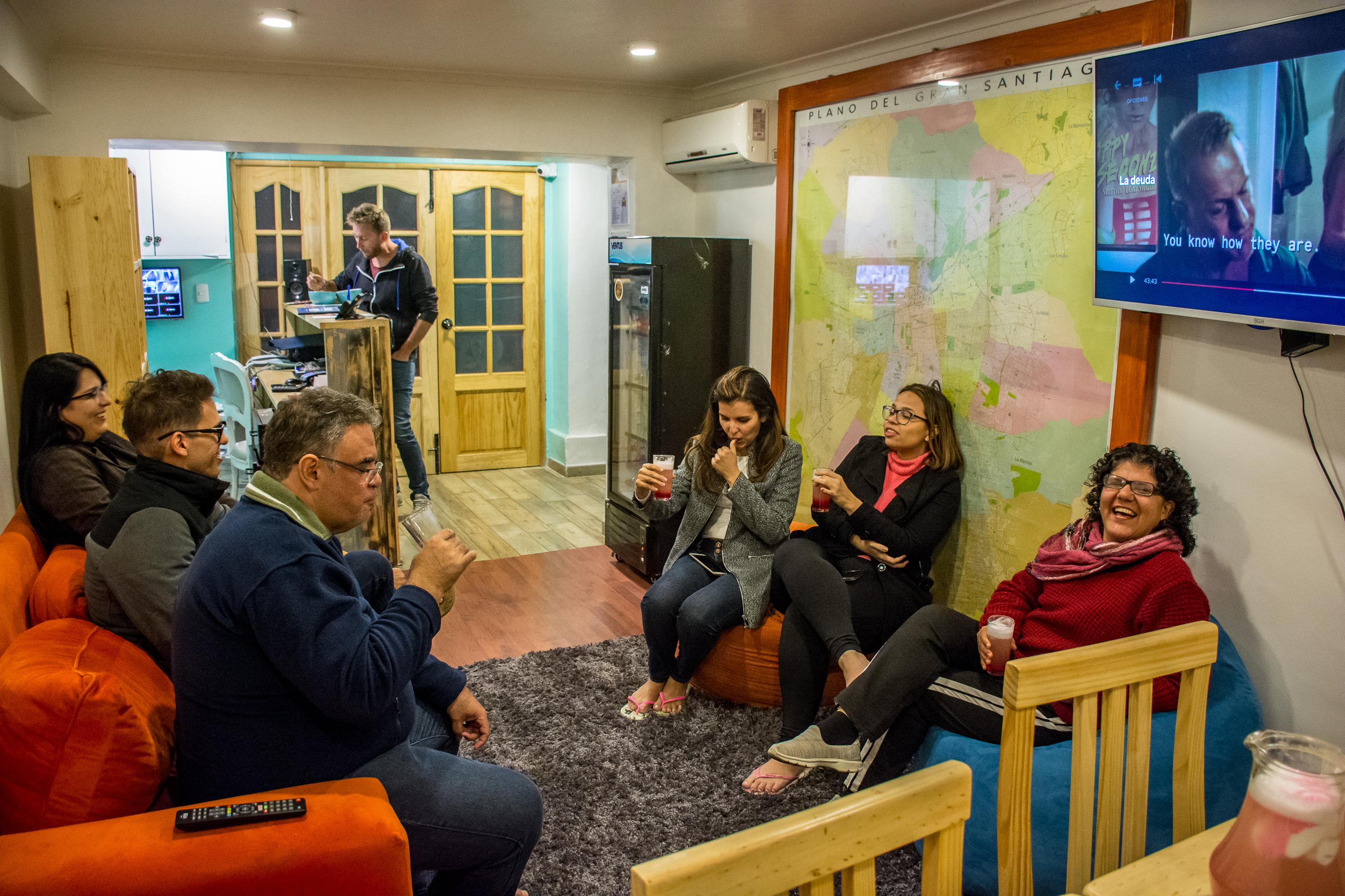 Hostal Casa Aborigen Сантьяго Экстерьер фото